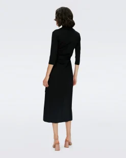 Abigail Midi Wrap Dress