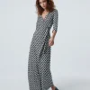 Abigail Silk Jersey Maxi Wrap Dress