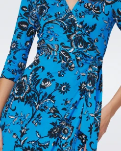 Abigail Silk Jersey Maxi Wrap Dress