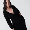 Astrid Wool-Cashmere Wrap Dress