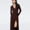Astrid Wool-Cashmere Wrap Dress