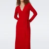 Astrid Wool-Cashmere Wrap Dress