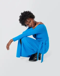 Astrid Wool-Cashmere Wrap Dress