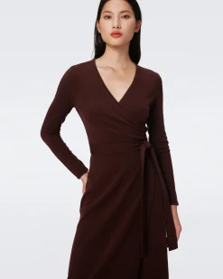 Astrid Wool-Cashmere Wrap Dress