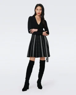 Chelsea Knit Jacquard Dress