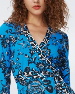 Danica Silk Jersey Wrap Dress