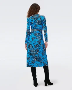 Danica Silk Jersey Wrap Dress