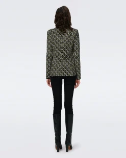 Dion Knit Jacquard Jacket