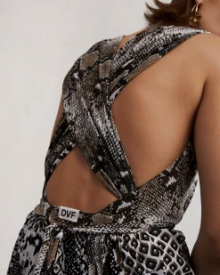 Drew Reversible Mesh Dress