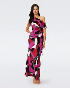 Eliana Faux Wrap Dress