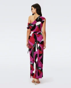 Eliana Faux Wrap Dress