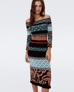 Ellanor Knit Jacquard Dress