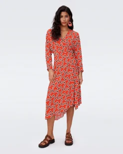 Eloise Faux Wrap Dress