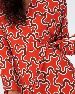 Eloise Faux Wrap Dress
