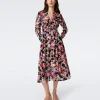 Erica Long Sleeve Midi Dress