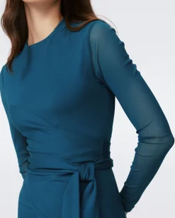 Finan Faux Wrap Dress