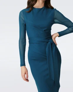 Finan Faux Wrap Dress