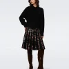 Hutch Knit Jacquard Skirt