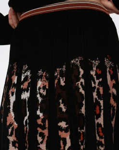 Hutch Knit Jacquard Skirt