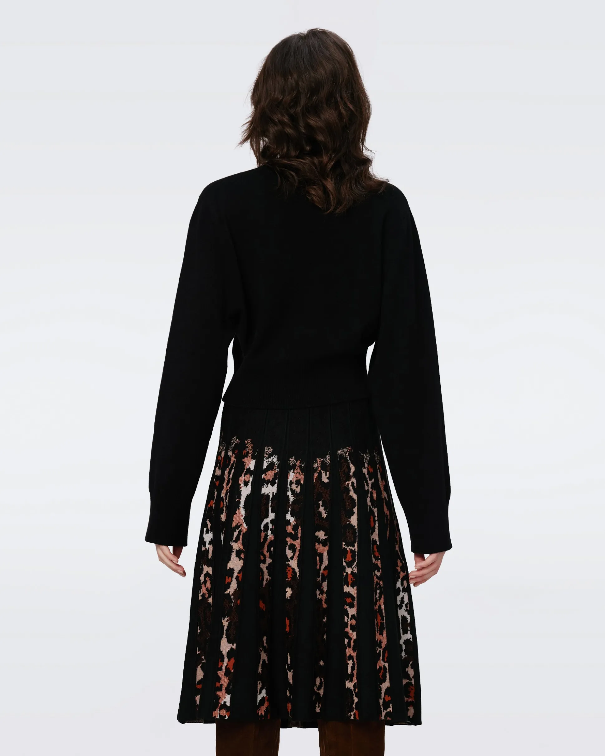 Hutch Knit Jacquard Skirt