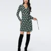 Jazmine Silk Jersey Wrap Dress