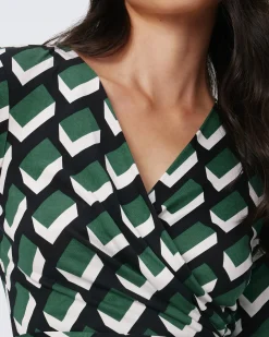 Jazmine Silk Jersey Wrap Dress