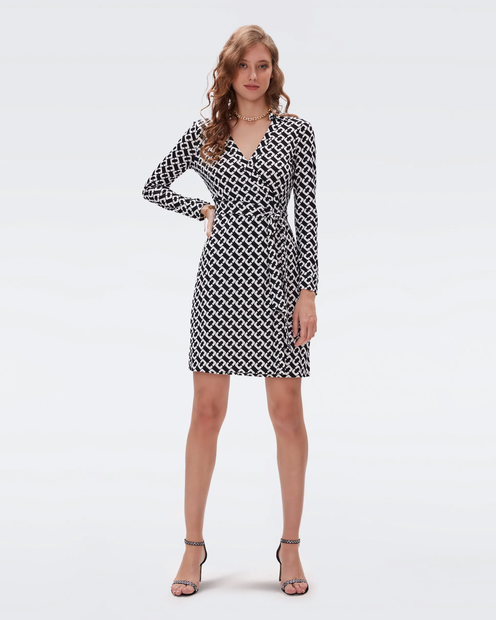 Jeanne Silk Jersey Wrap Dress