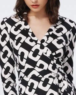 Jeanne Silk Jersey Wrap Dress