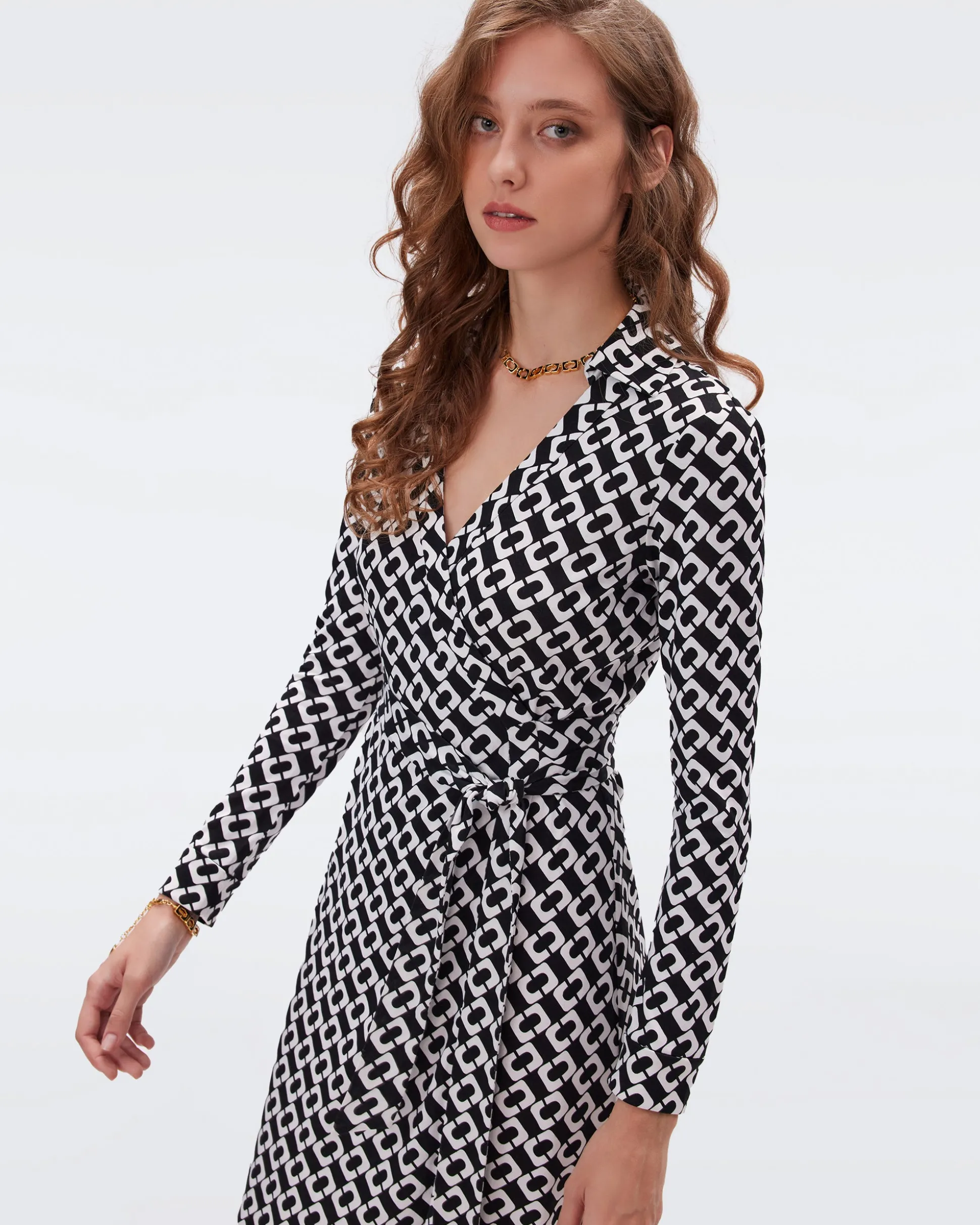 Jeanne Silk Jersey Wrap Dress