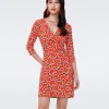Julian Silk Jersey Wrap Dress