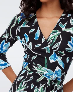 Julian Silk Jersey Wrap Dress