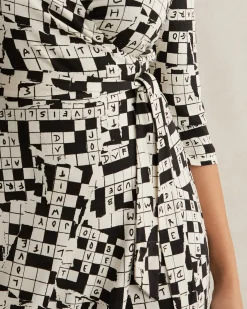 Julian Silk Jersey Wrap Dress