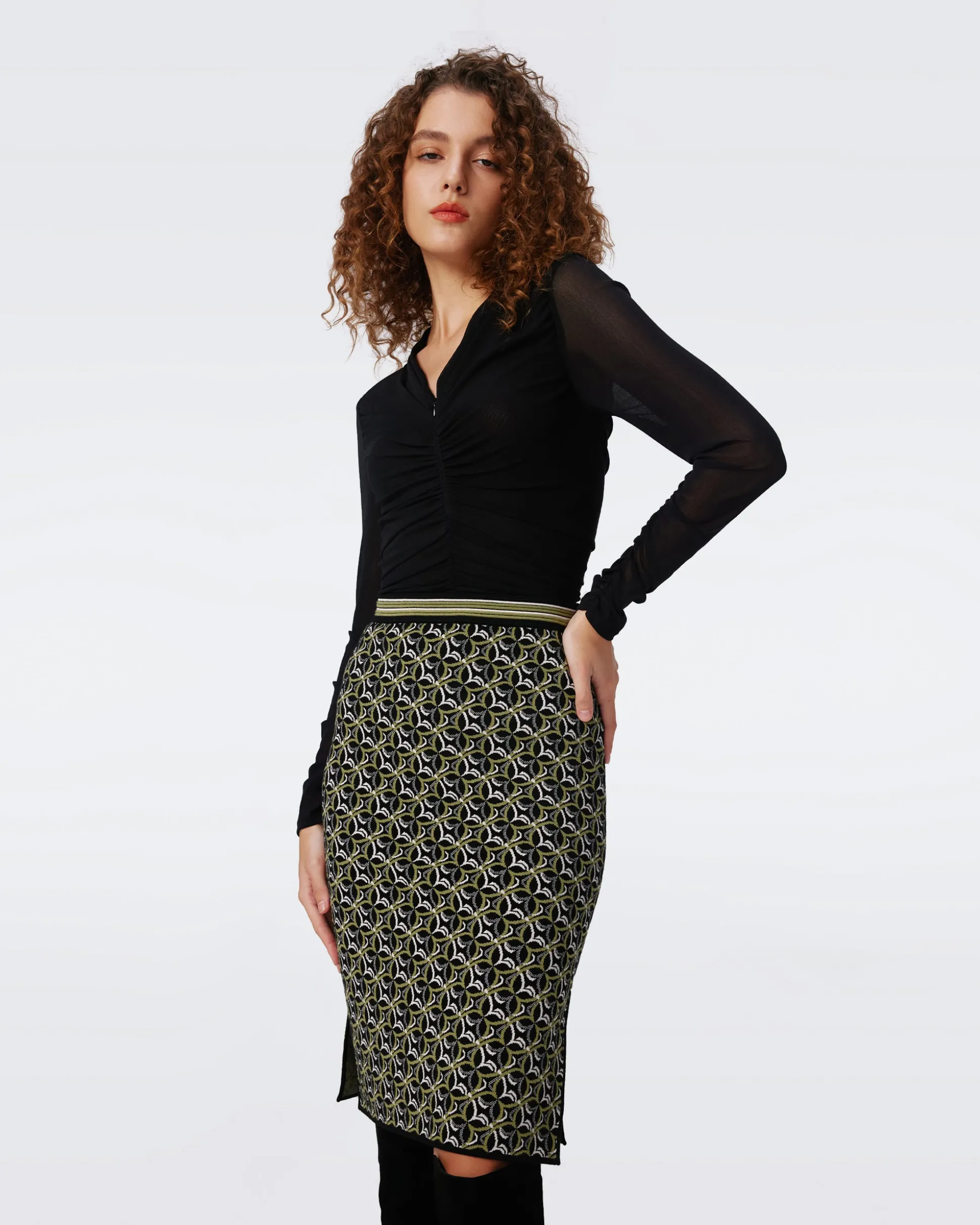 Julie Mesh Top