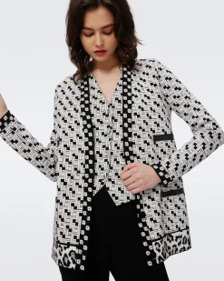 Korbin Knit Jacquard Cardigan