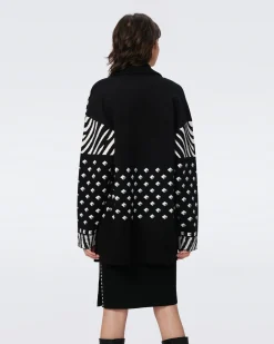 Lee Knit Jacquard Cardigan