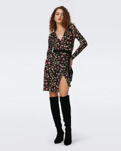 Luella Wool Wrap Dress
