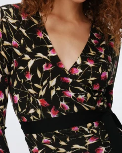 Luella Wool Wrap Dress