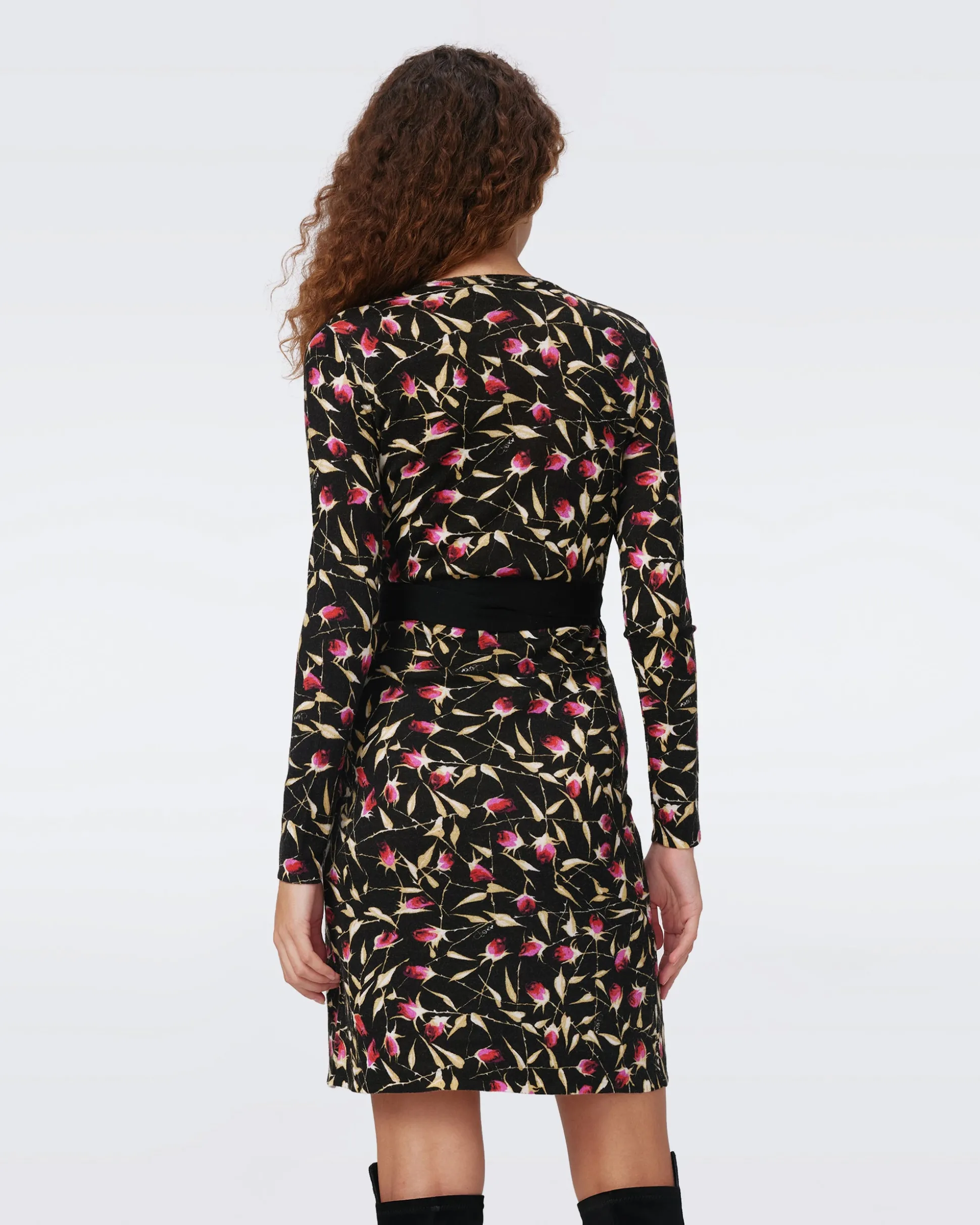 Luella Wool Wrap Dress