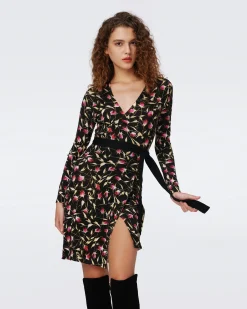 Luella Wool Wrap Dress