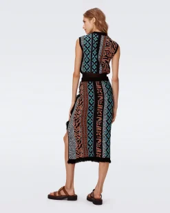 Margarita Knit Jacquard Skirt