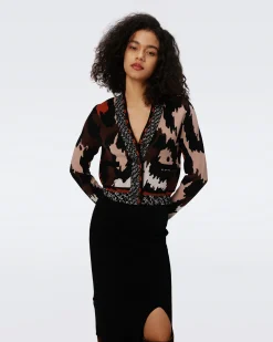 Midge Knit Jacquard Cardigan