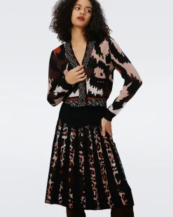 Midge Knit Jacquard Cardigan