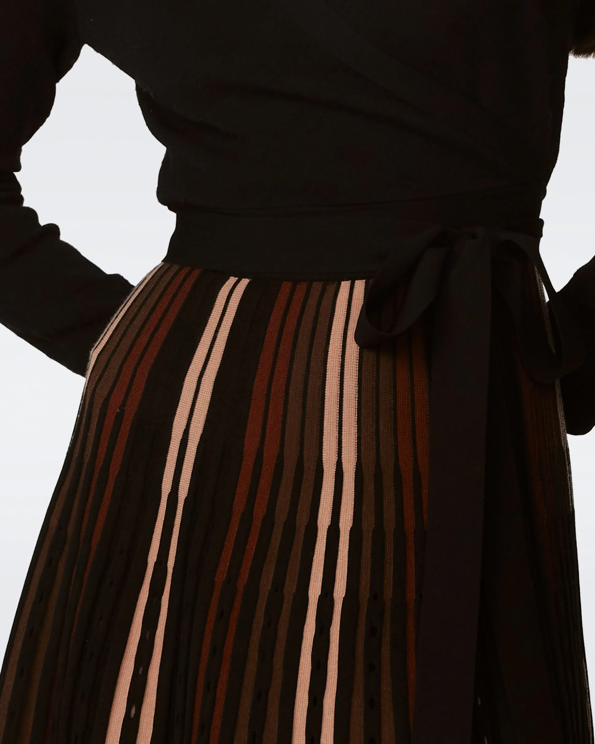 Ollie Knit Wrap Dress