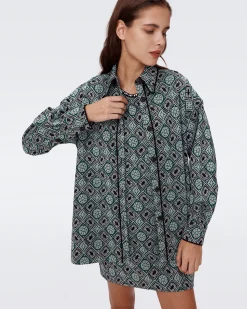 Pennie Knit Jacquard Shirt