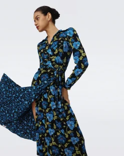 Phoenix Reversible Mesh Wrap Dress