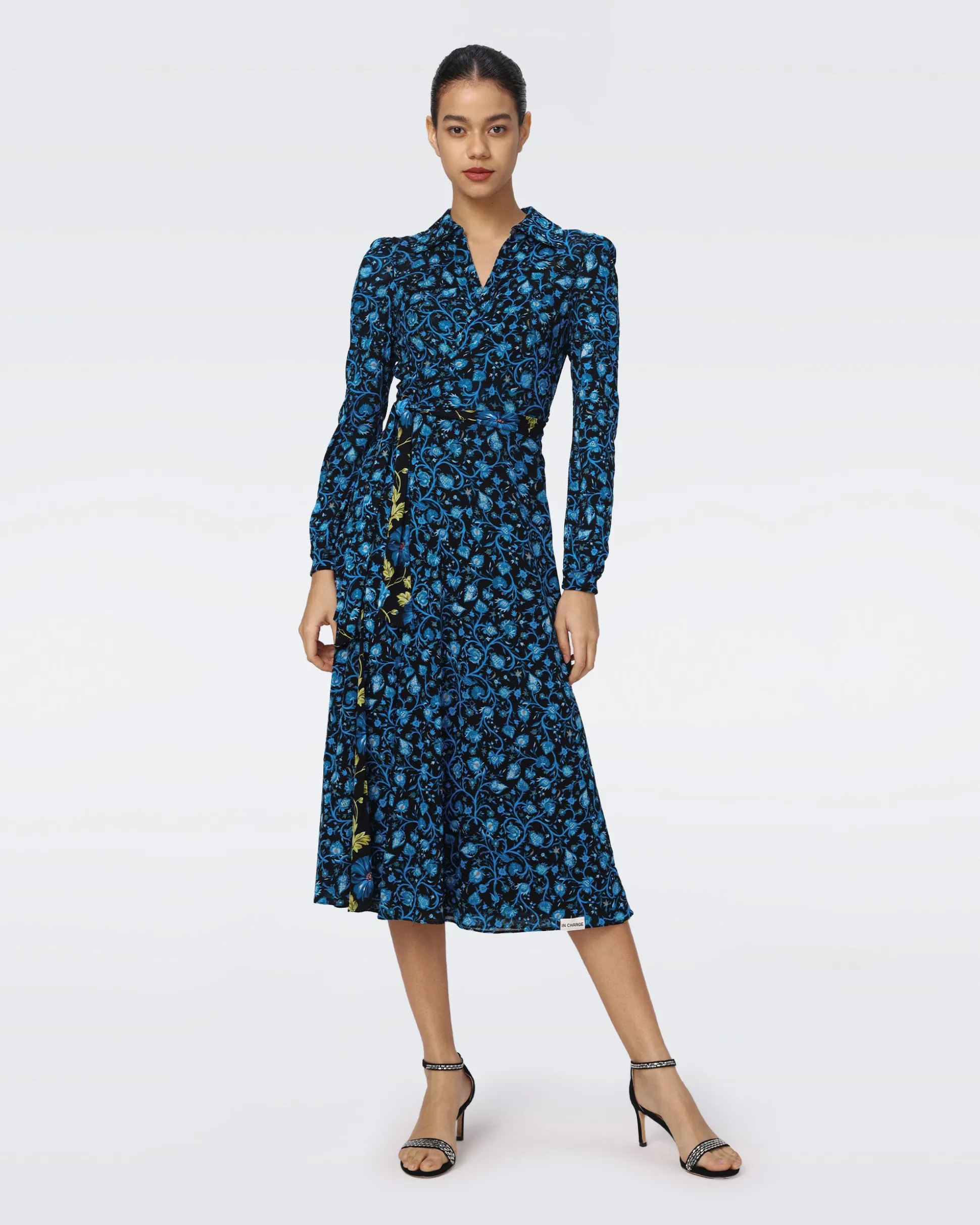 Phoenix Reversible Mesh Wrap Dress