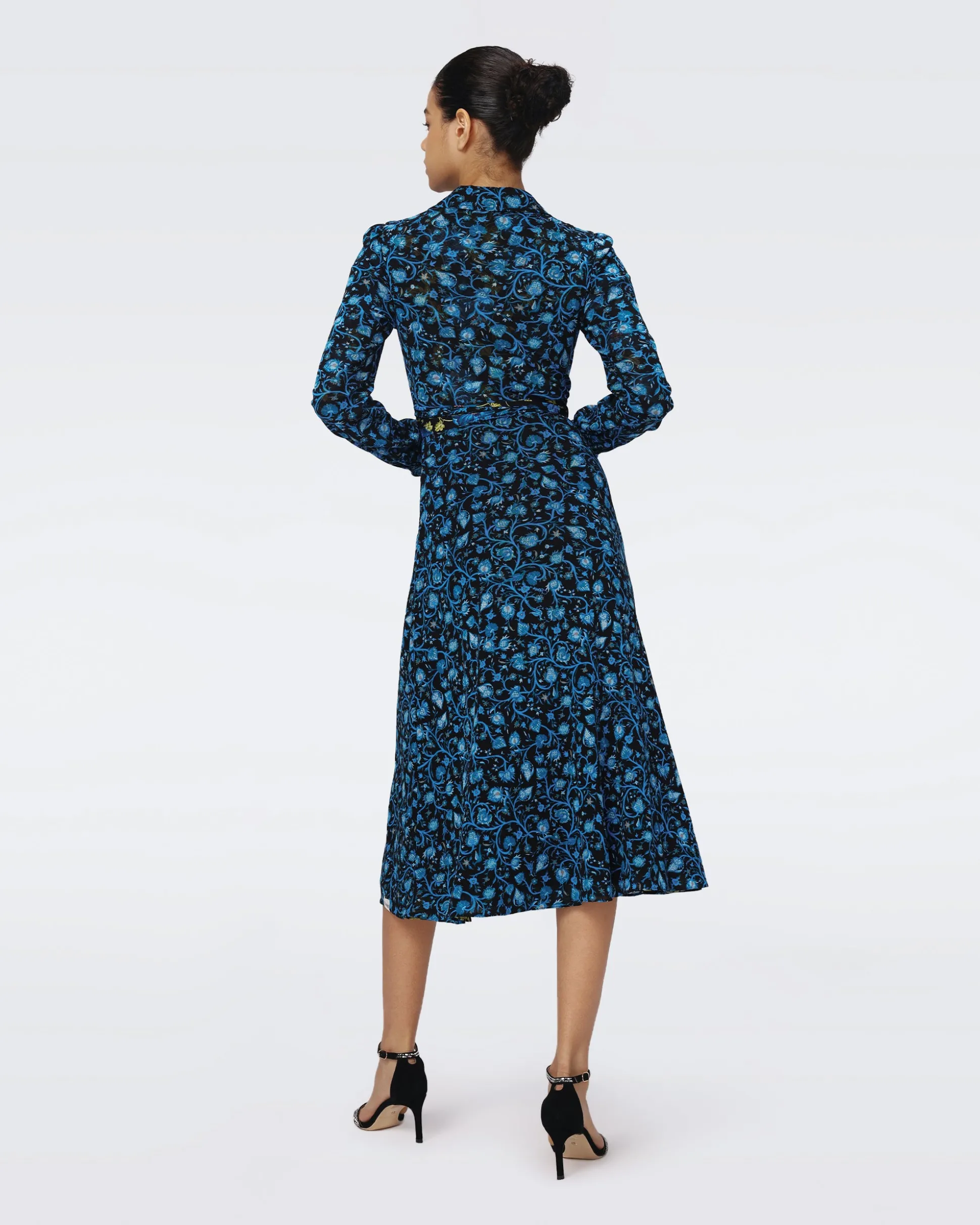Phoenix Reversible Mesh Wrap Dress