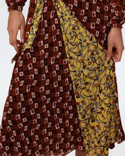 Phoenix Reversible Mesh Wrap Dress