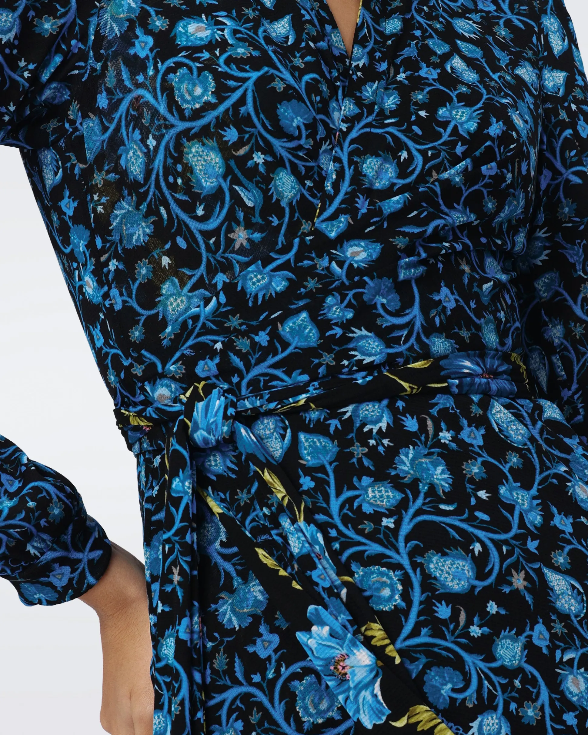 Phoenix Reversible Mesh Wrap Dress