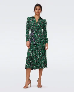 Phoenix Reversible Mesh Wrap Dress